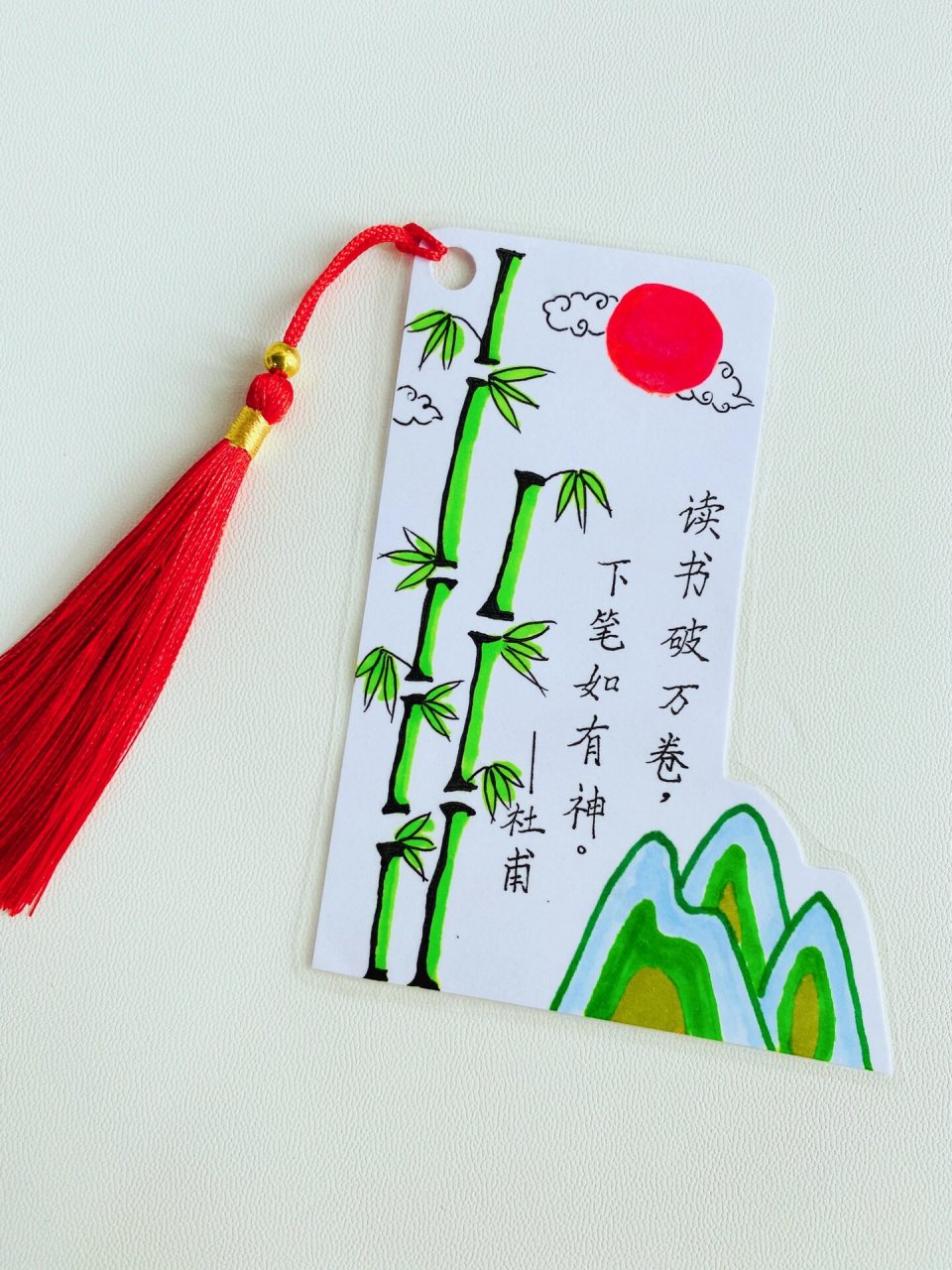 制作书签🔖小学生书签制作手工作品 关于读书的书签制作