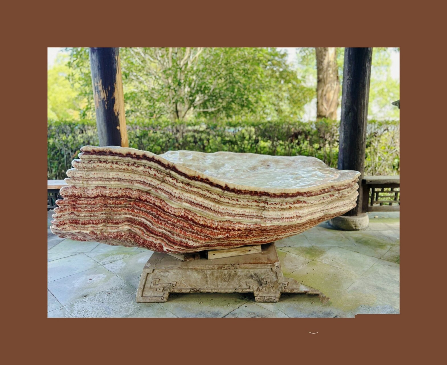 上海公园—闻道园 介绍:"闻道园是上海规模最大的艺术文化园林之一.