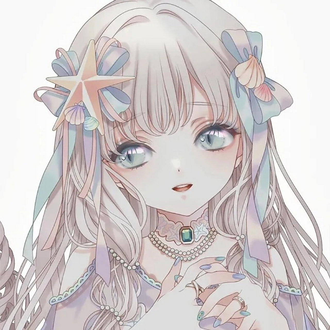 动漫卡通可爱少女头像 这世界上最不缺的就是随处可见的漂亮妞,随处