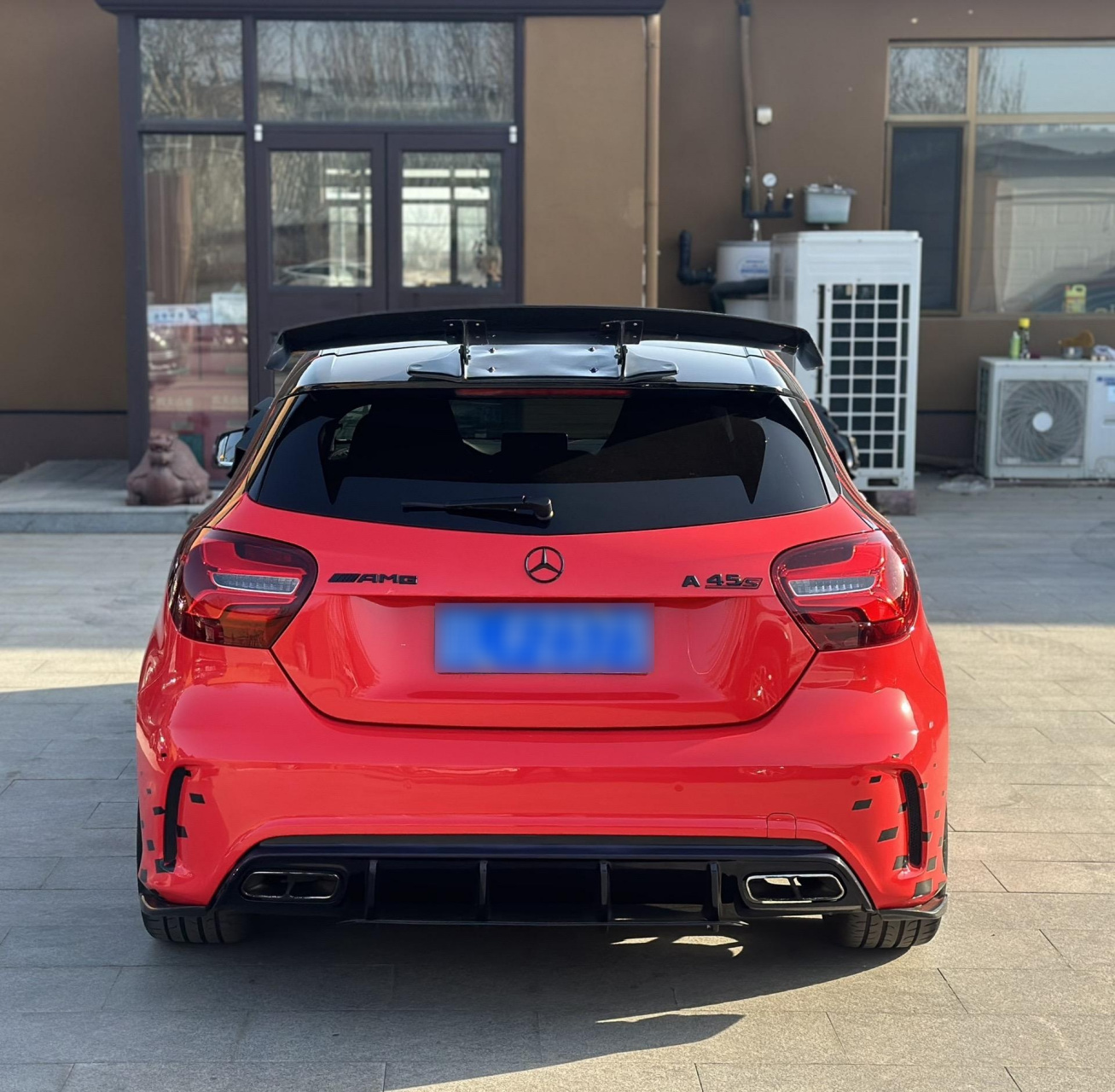 最新购入 17年 奔驰amg  a45 六万公里 全车原漆 包括前后杠 本地一手