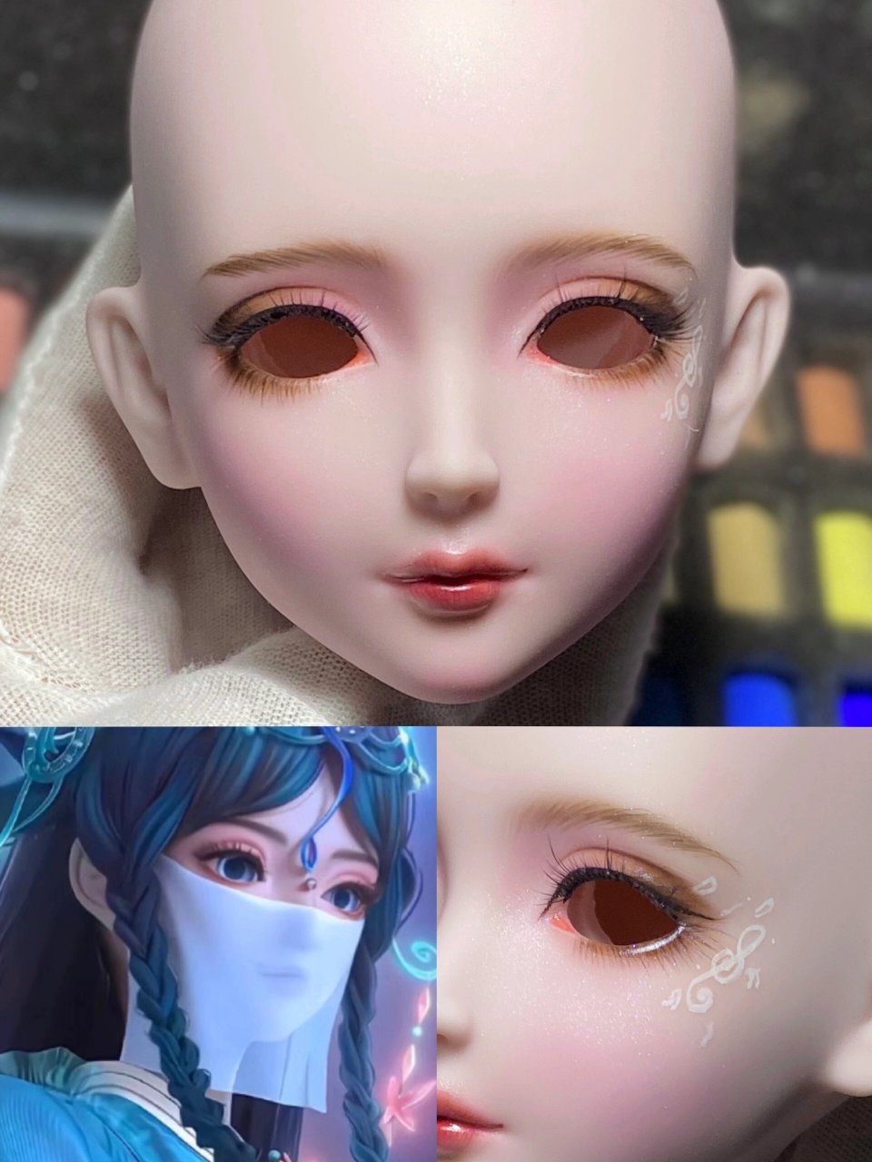 叶罗丽娃娃乐公主仿妆 最后一张是单主的返图