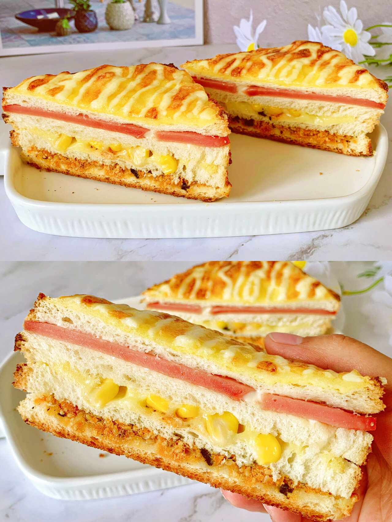 好吃到爆73简单的早餐6015乳酪三明治