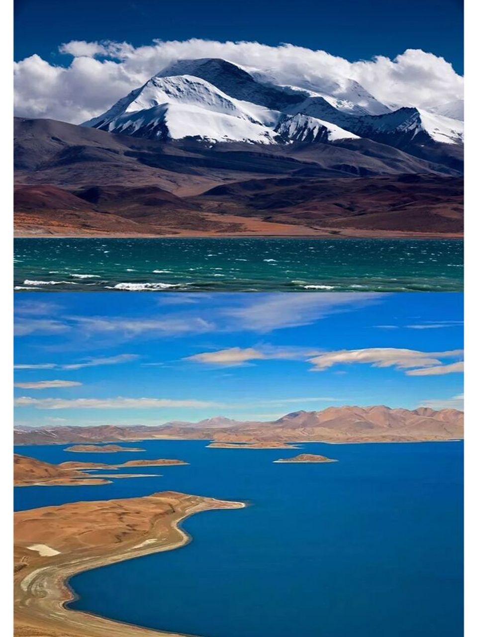 玛旁雍错:神话传说与绝美风景的交汇之地 在西藏阿里地区的心脏,有一