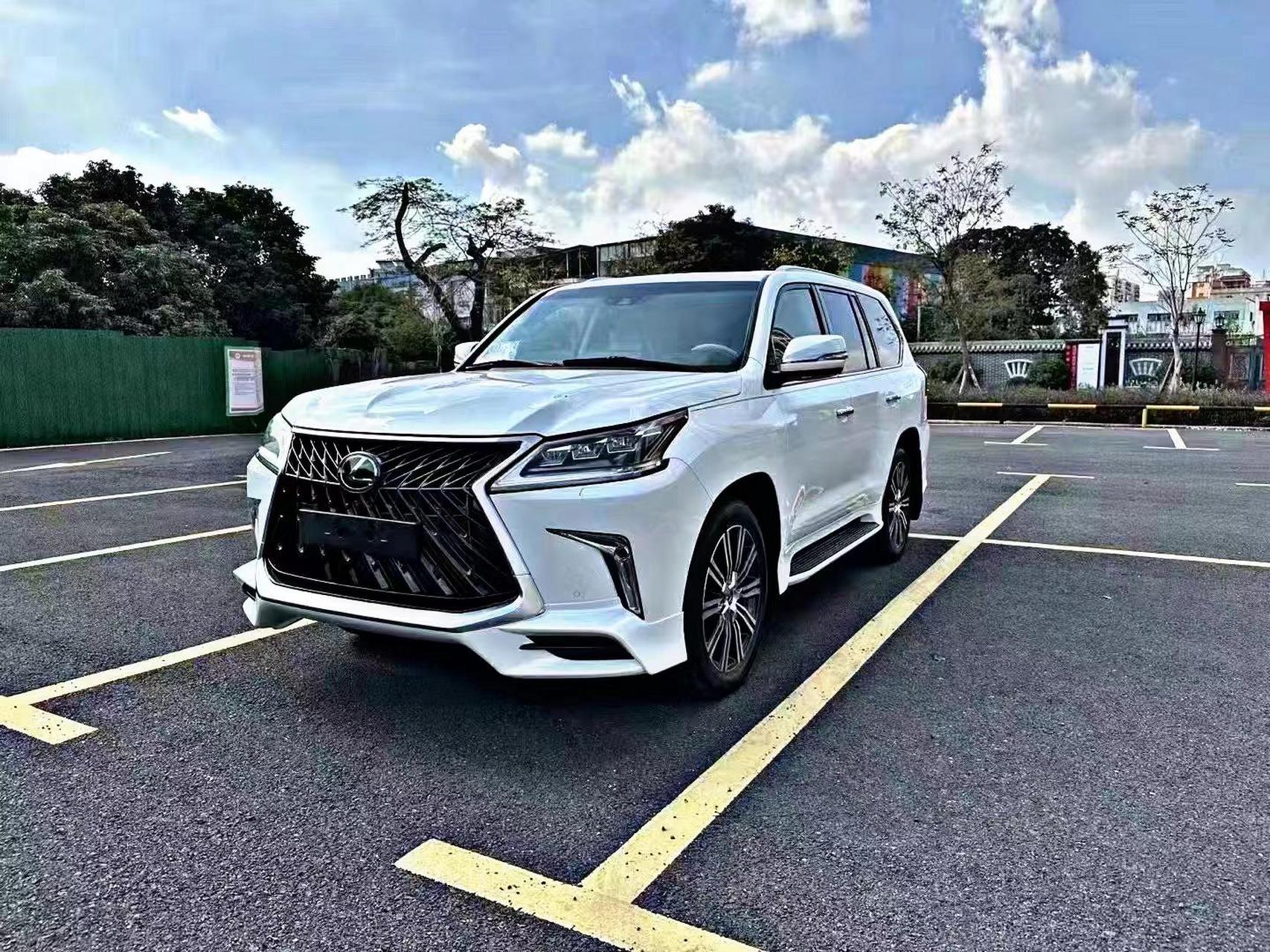 全新 2020年出厂雷克萨斯lx570s 巅峰特别版 sport plus金属珍珠 白原