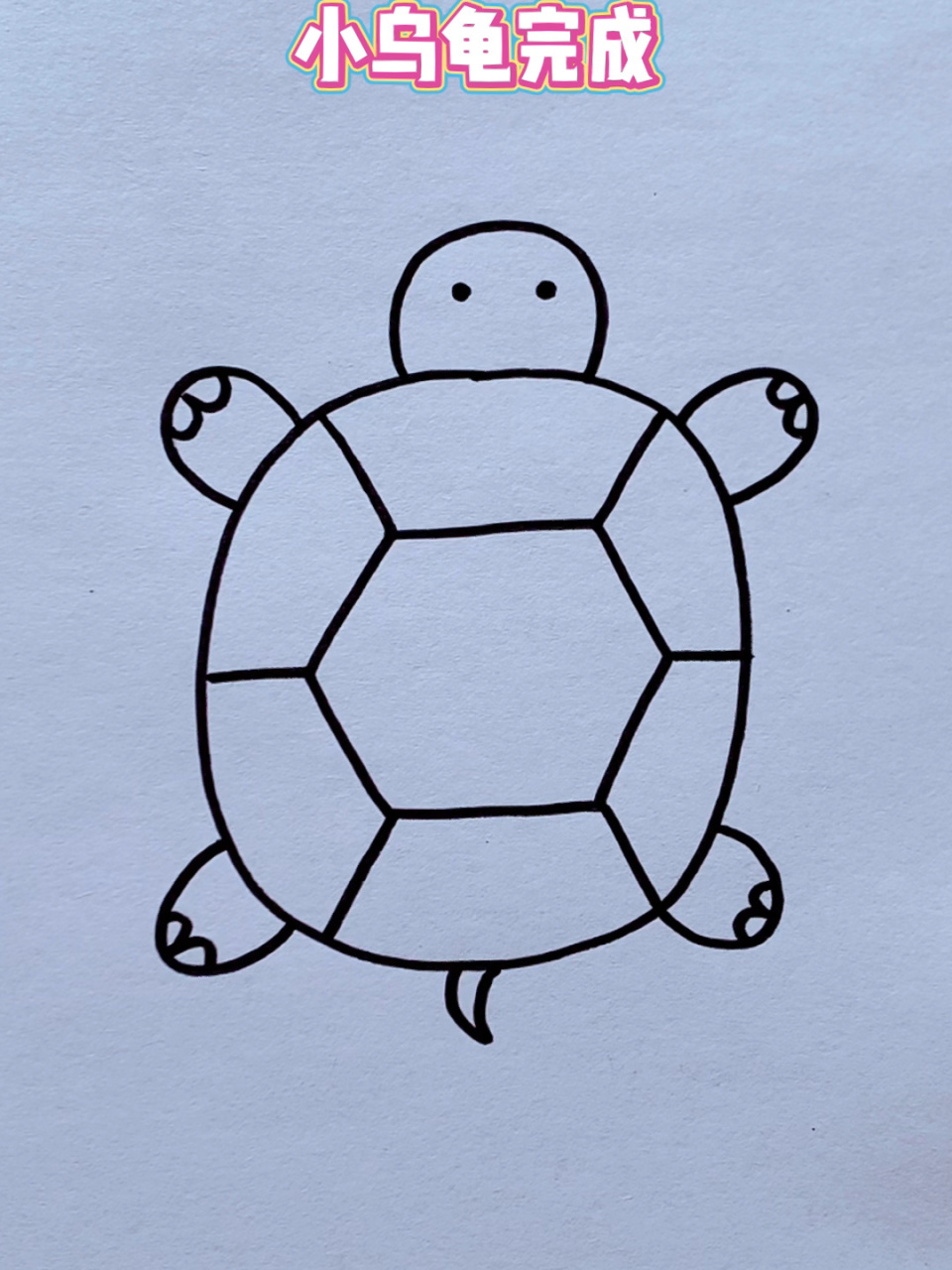 小乌龟画画故事图片