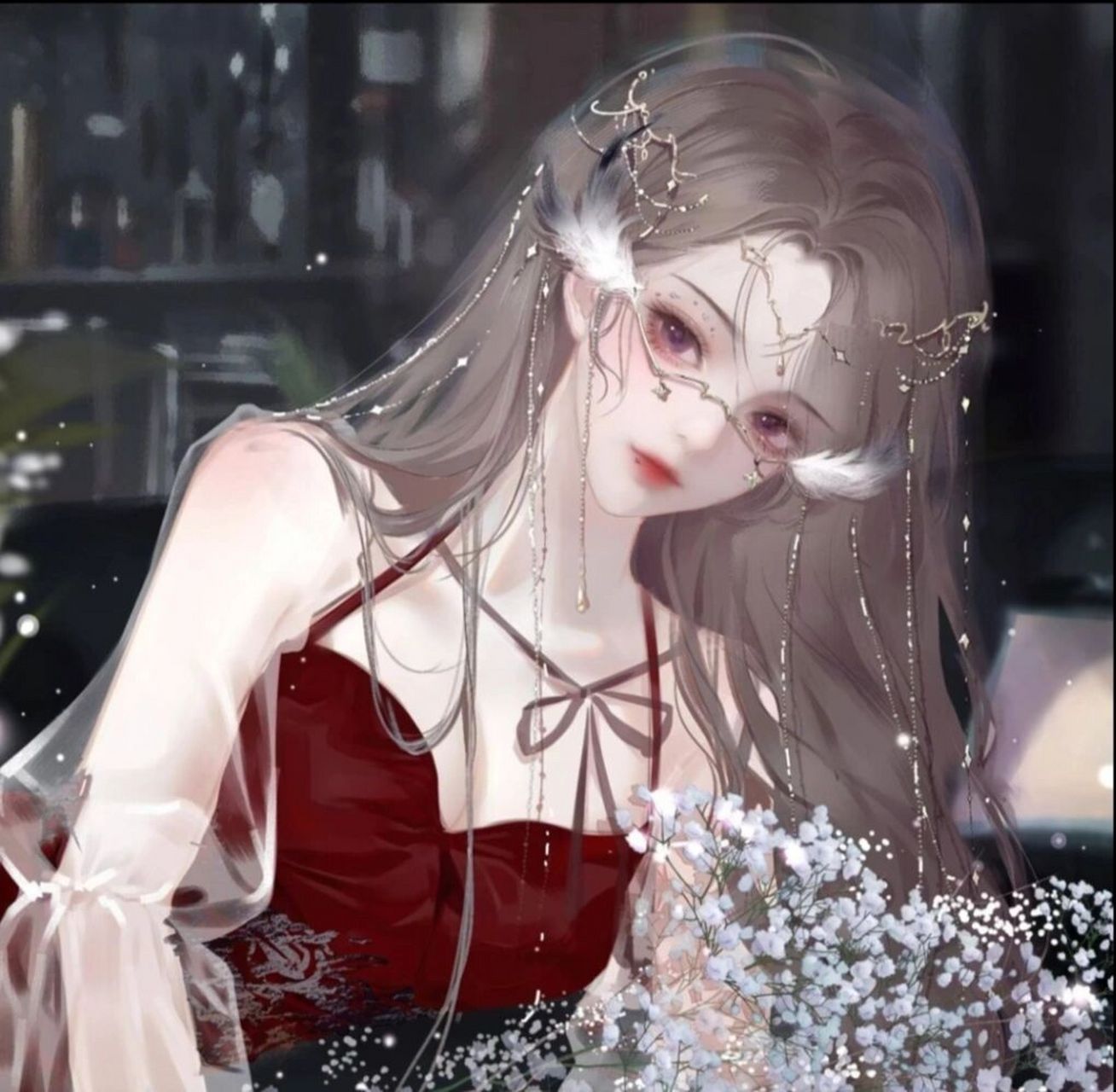 高冷系列 女(头像) "深情会要了我的命所以我选择薄情寡义"