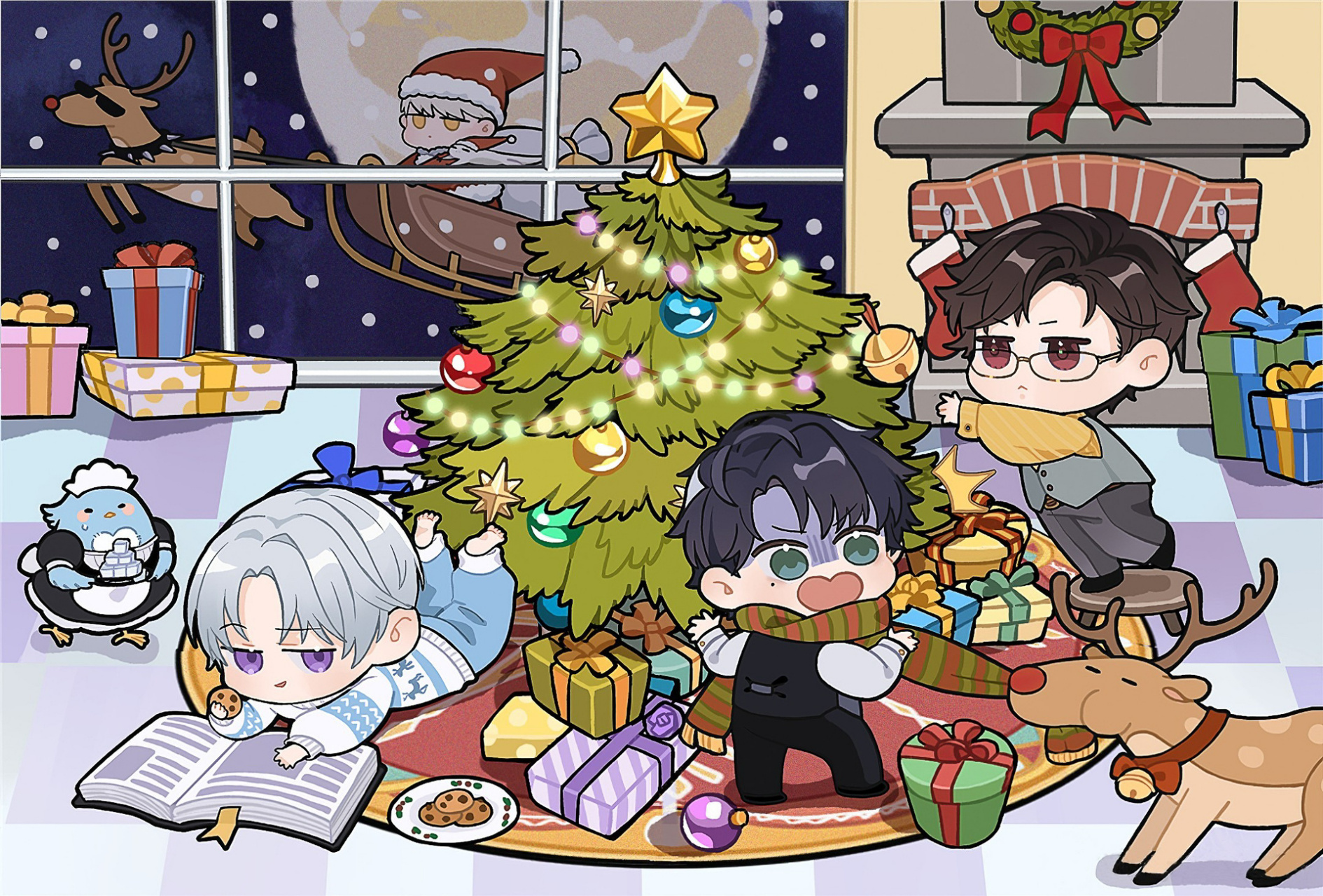 官图q版合照合集