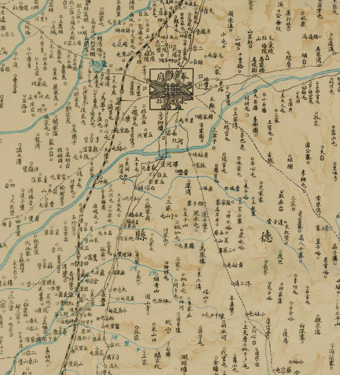 1970年沈阳地图图片