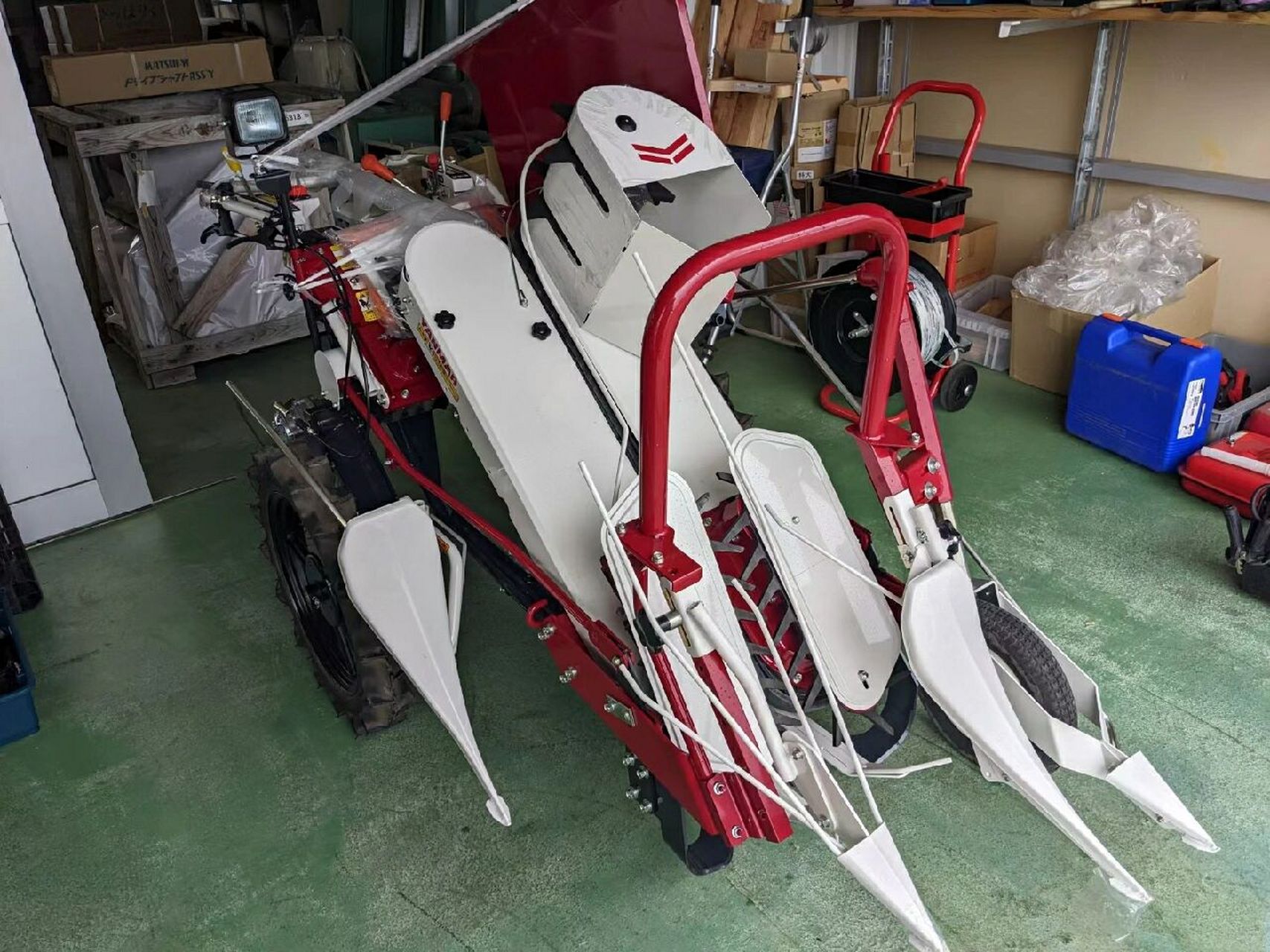 收割机 洋马毛豆收割机