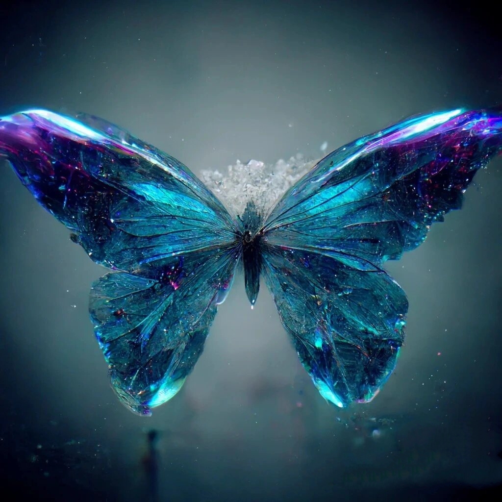 冰蝶介绍 冰蝶,也称蓝冰蝶,属闪蝶科,是传说中的一种蝴蝶,象征着人们