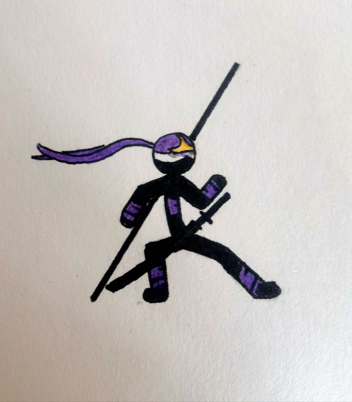 火柴人战争遗产夏德绘画. 有没有人想过?