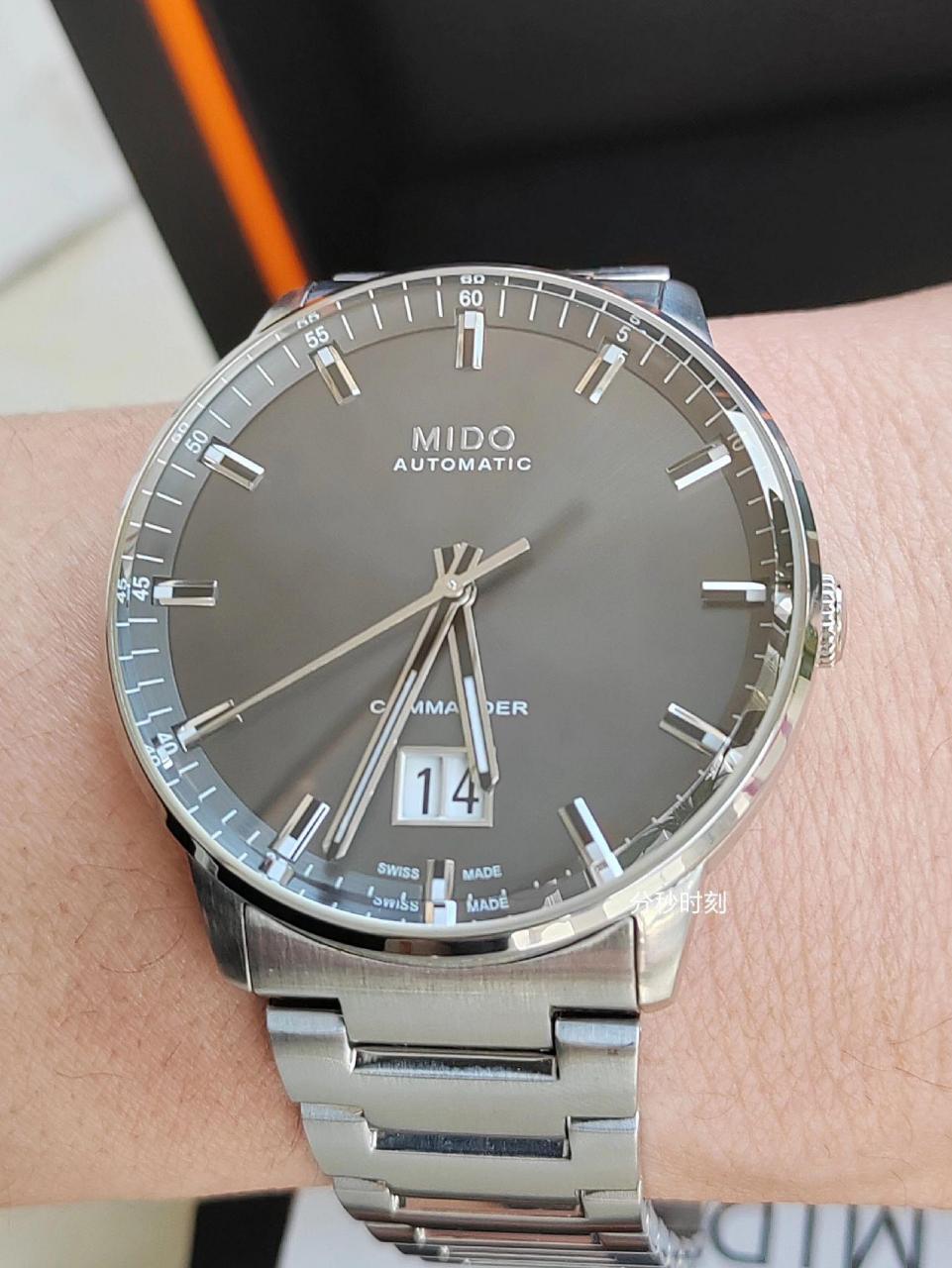 美度指挥官三代一百周年纪念款 23年5月专柜国行极品成色,指挥官三代