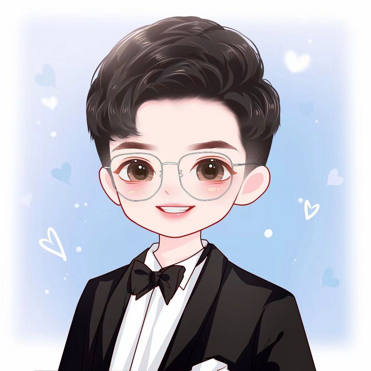 干净简单成熟稳重的帅气男头|男生头像