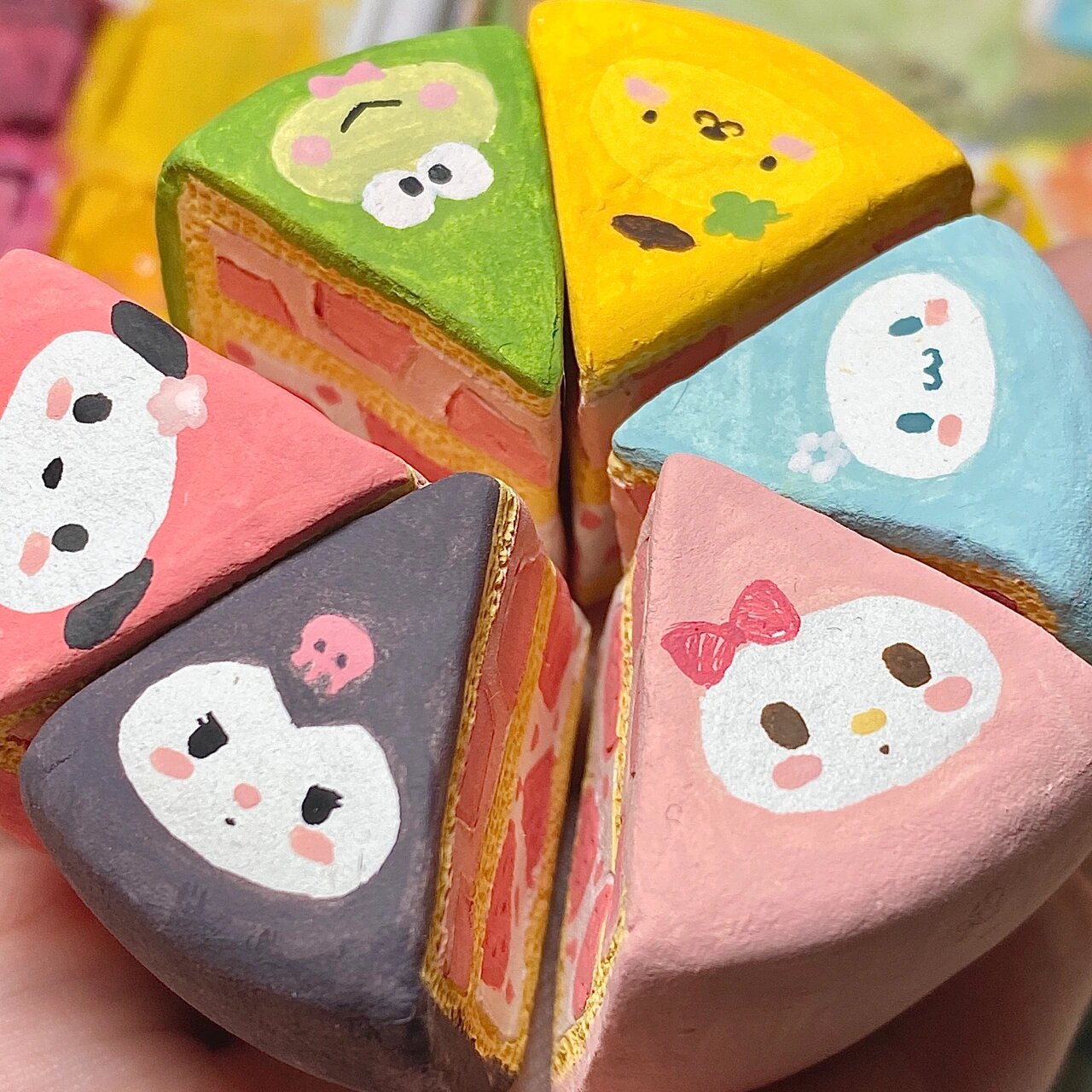 石塑粘土|sanrio蛋糕切块 第二弹919078