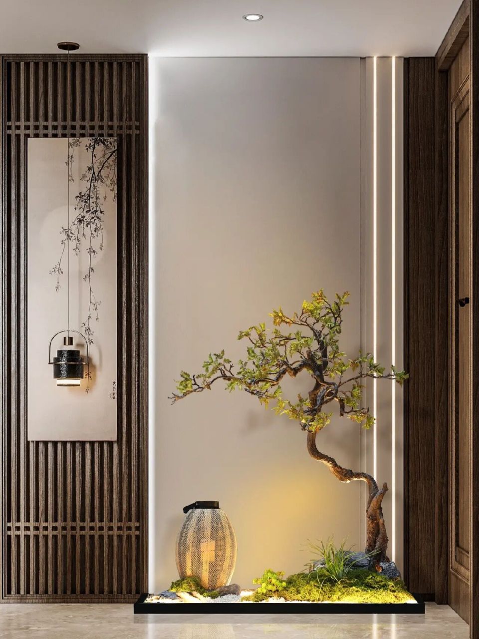 中式造景——清香木,非常有意境的感觉