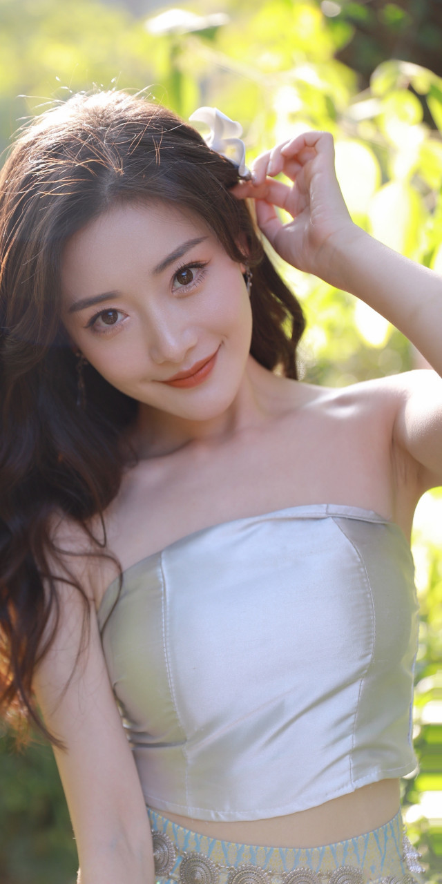 孟璐,西双版纳傣族风情唯美写真壁纸图集