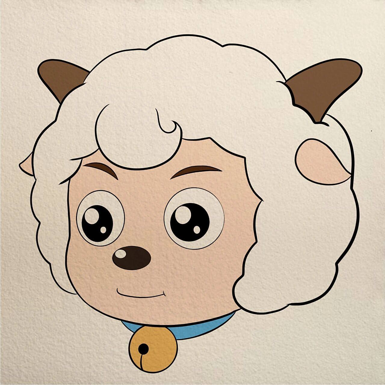 喜羊羊7815简笔画7815 99小时候觉得喜羊羊超帅的举个手