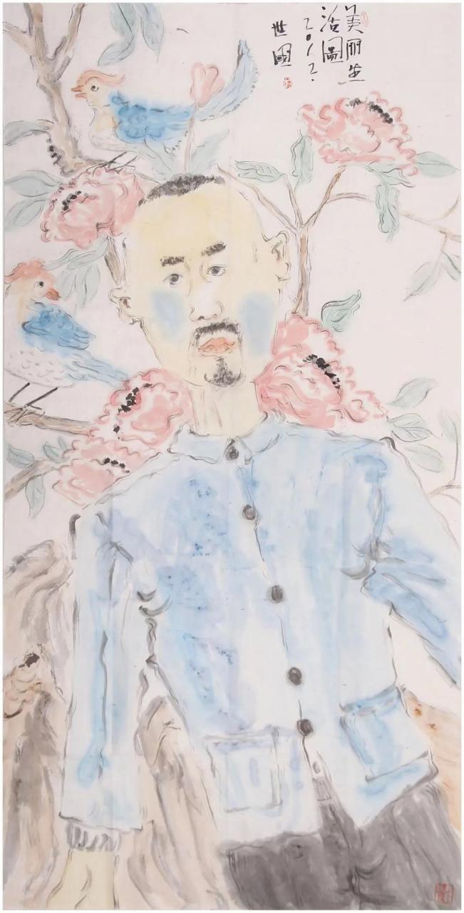 中美协理事 蒋世国:《美丽生活图》