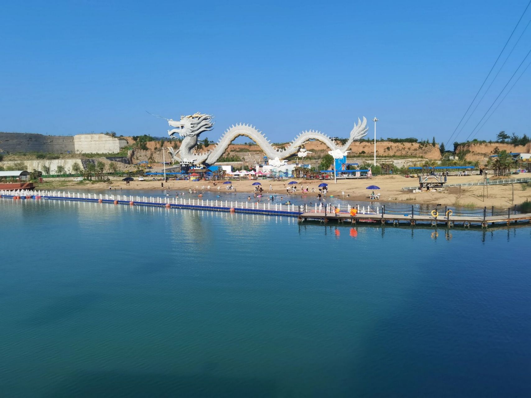 巨野青龙山 金山景区 正经劝退贴 青龙山买了门票之后,都是付费项目