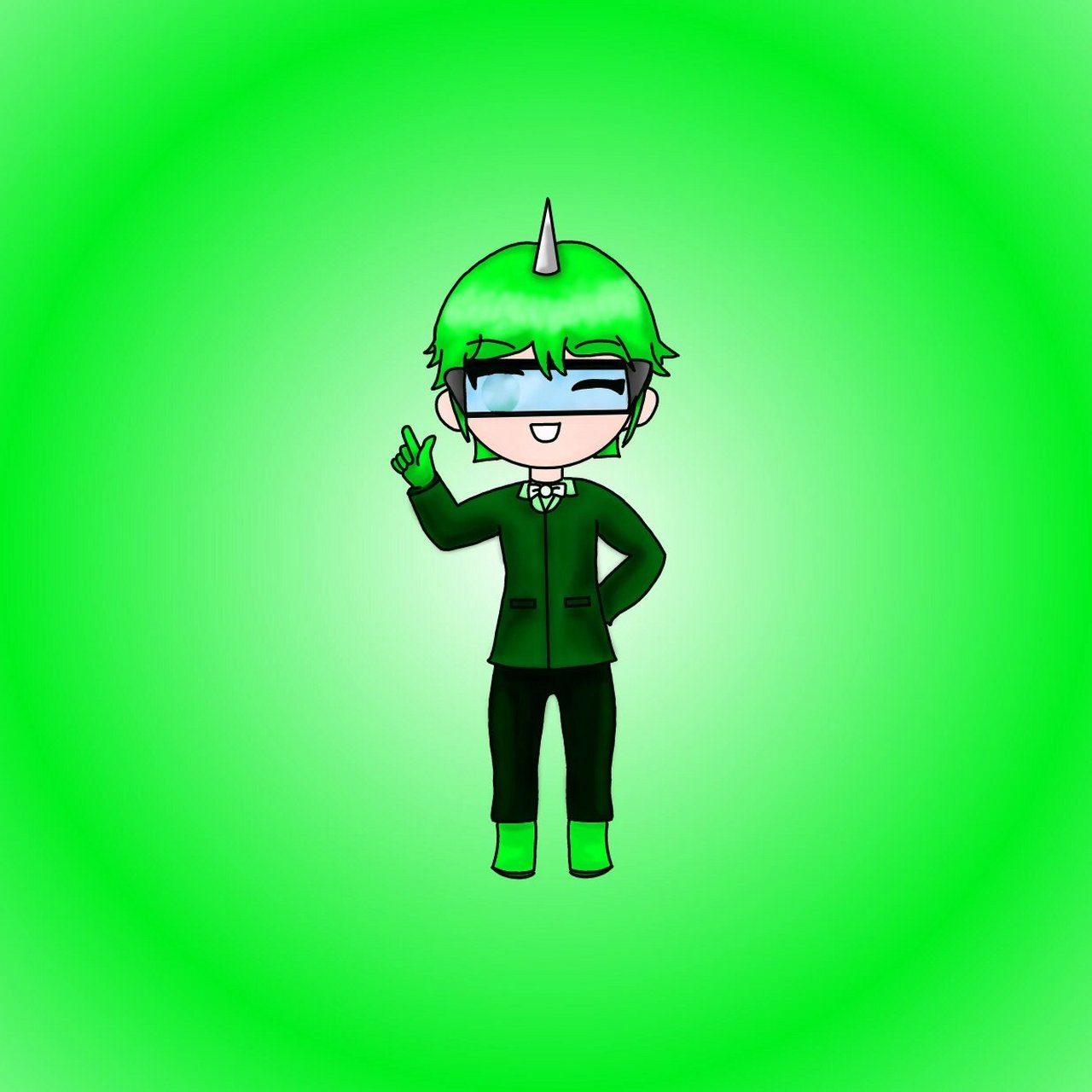 q版泡泡堂5小绿的拟人