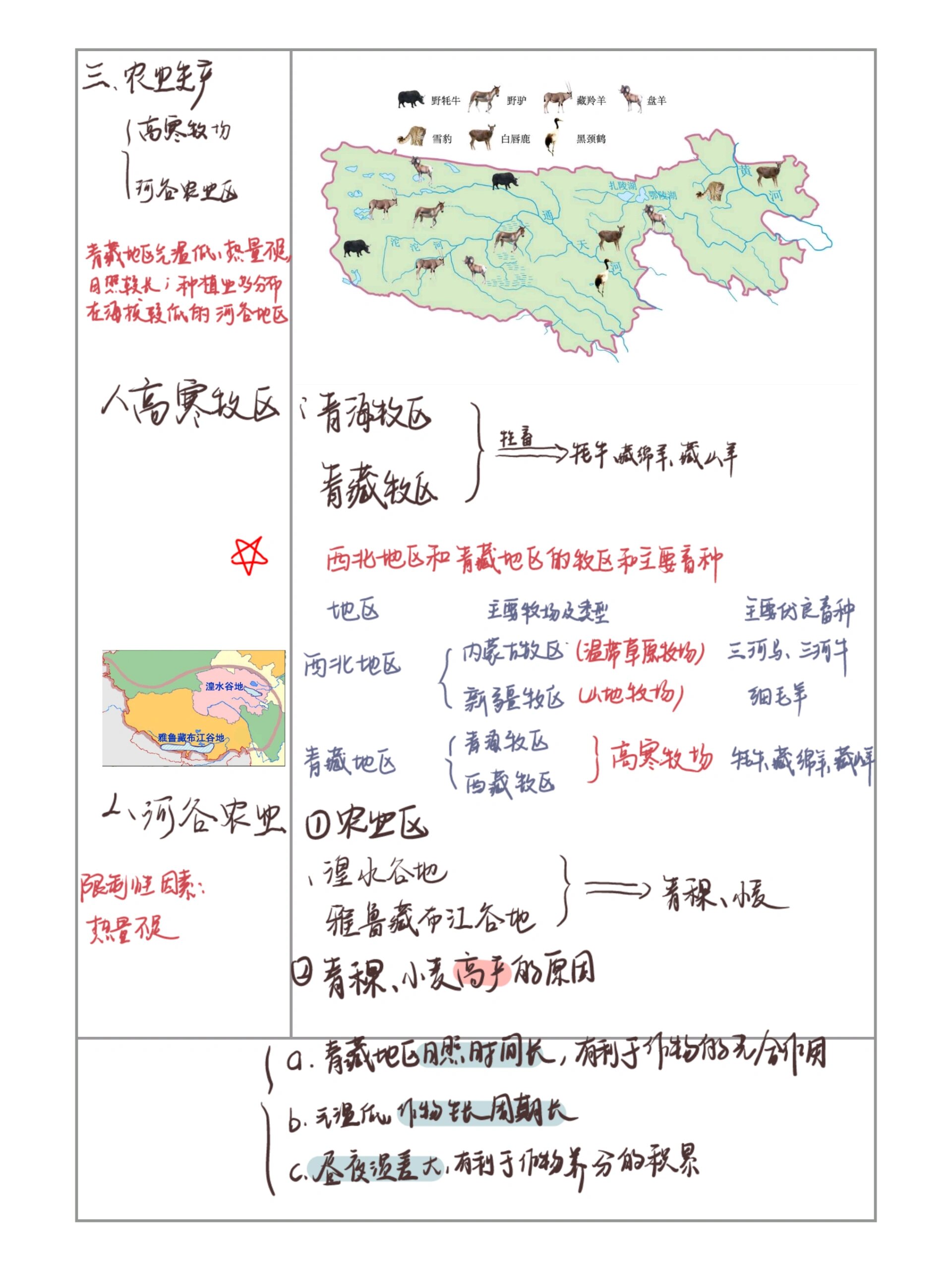 青藏地区简图图片