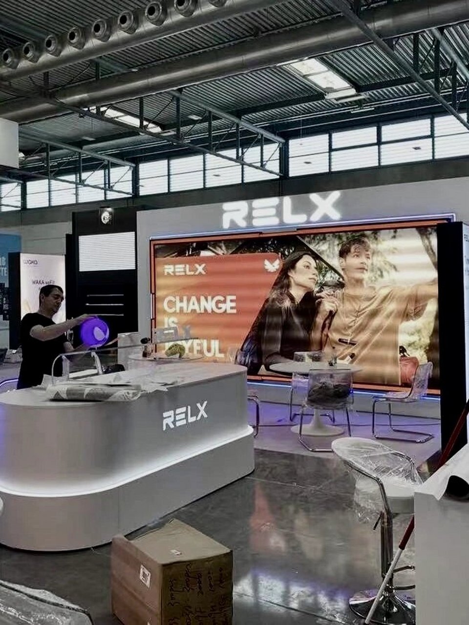 relx悦刻 67iecie vapitaly 2023 67意大利电子烟博览会@ relx