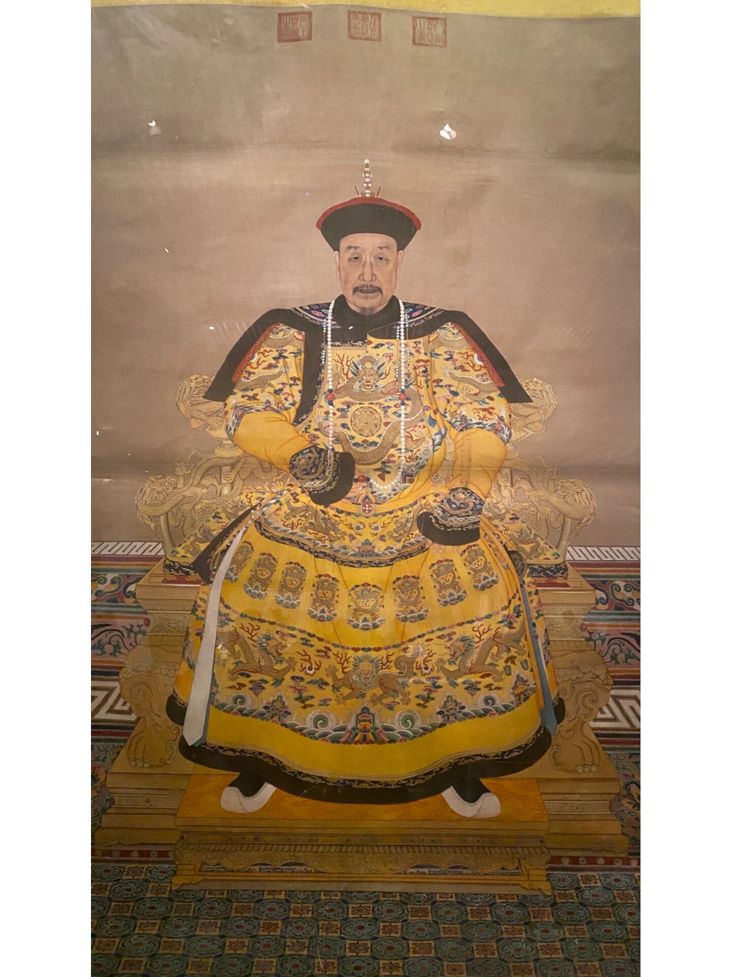 国家博物馆的皇帝肖像