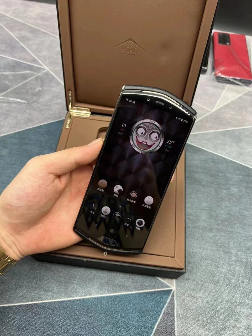 8848m6尊享版原装小牛皮 8 256双卡5g 8848m6尊享版原装小牛皮 8 256