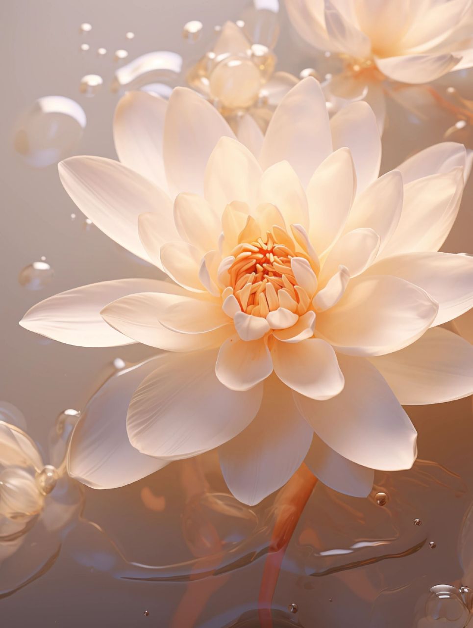 治愈系|莲 禅 静心 绿塘摇滟接星津,轧轧兰桡入白苹.