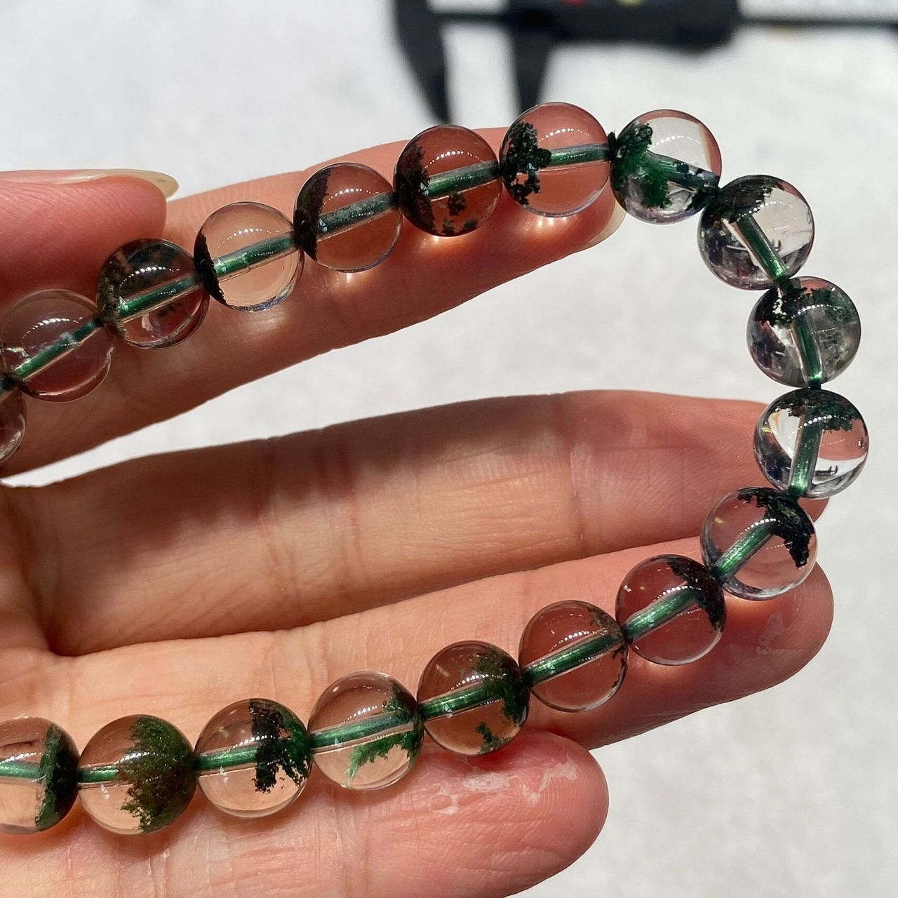 容易被误判的染色绿幽灵聚宝盆 染色绿幽灵你只要多看几次真假对比