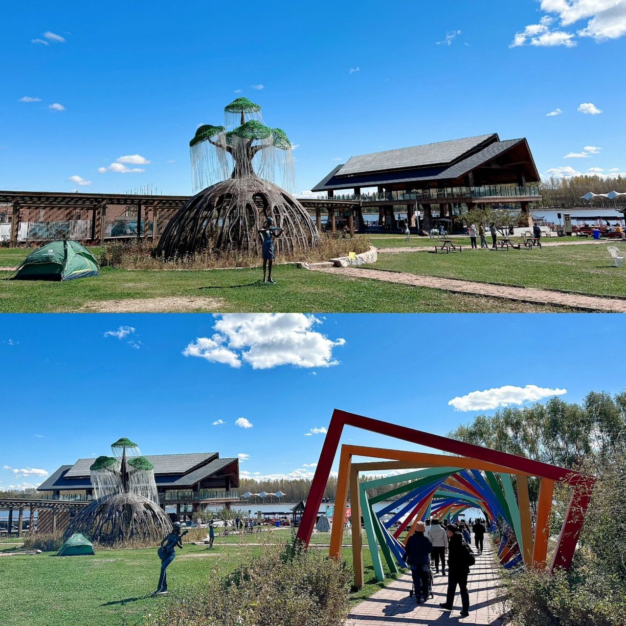 清泉湖旅游度假区 长春市区遛娃好去处  01原因,不能出市,发现个不