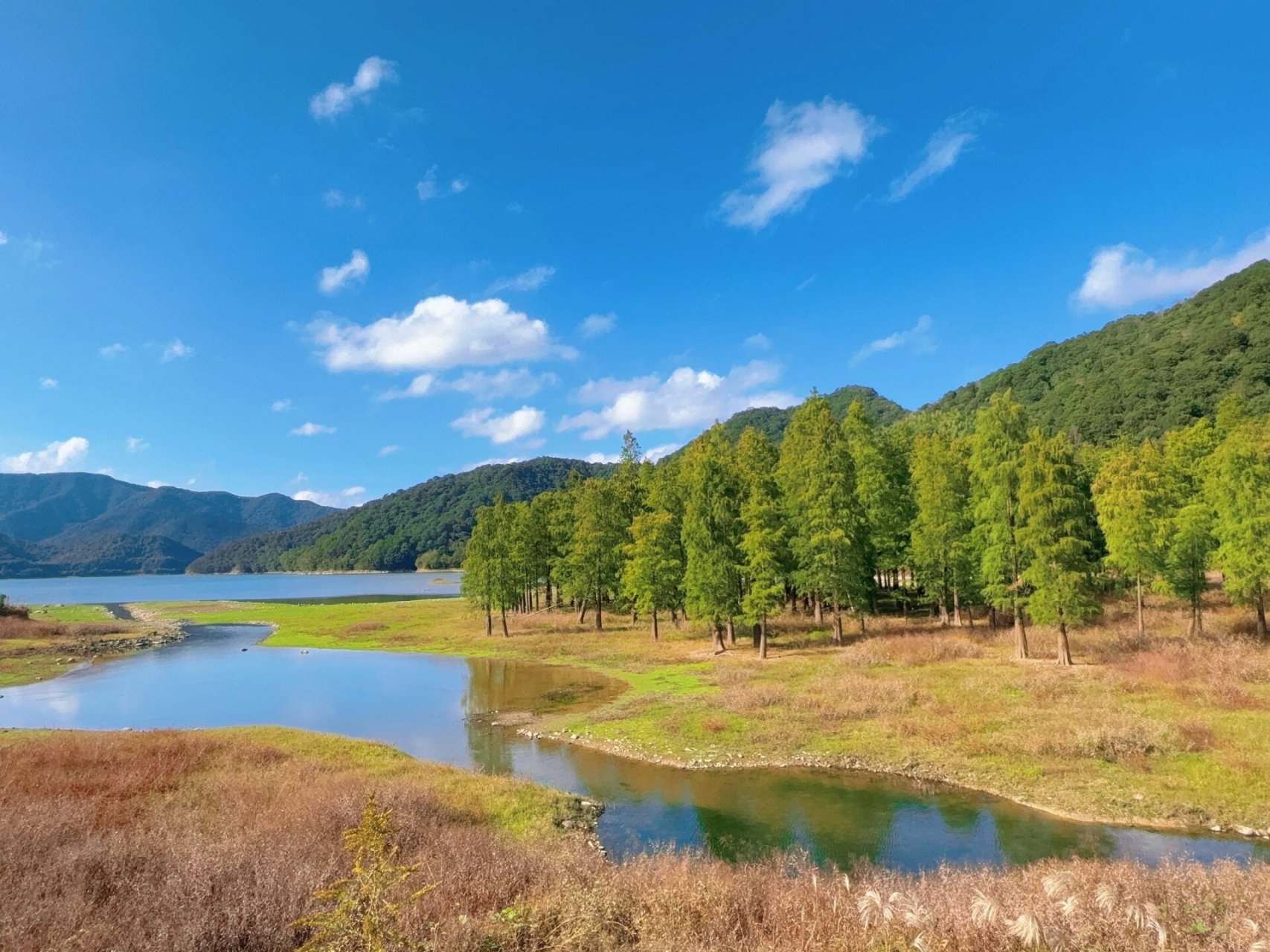 内江三溪水库图片