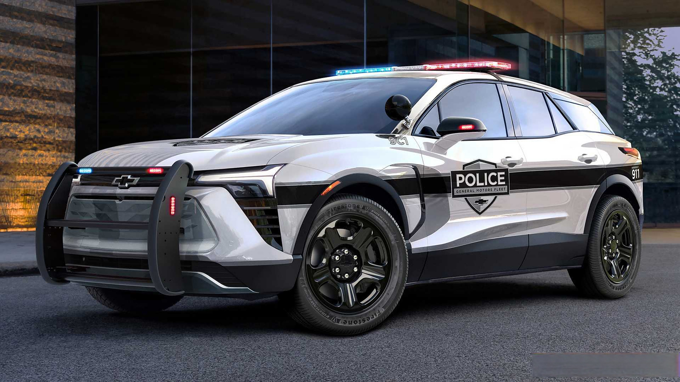 美国的新警车序列,可以看到除了道奇的老朋友,雪佛兰