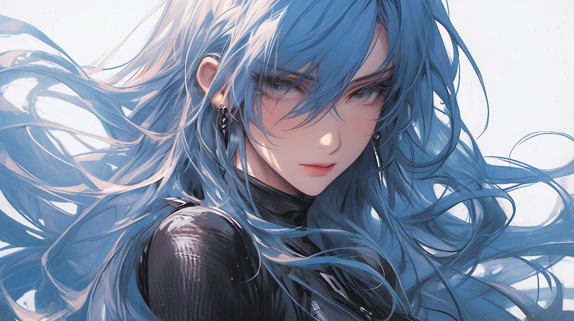 电脑壁纸|拳皇人物——冰女库拉