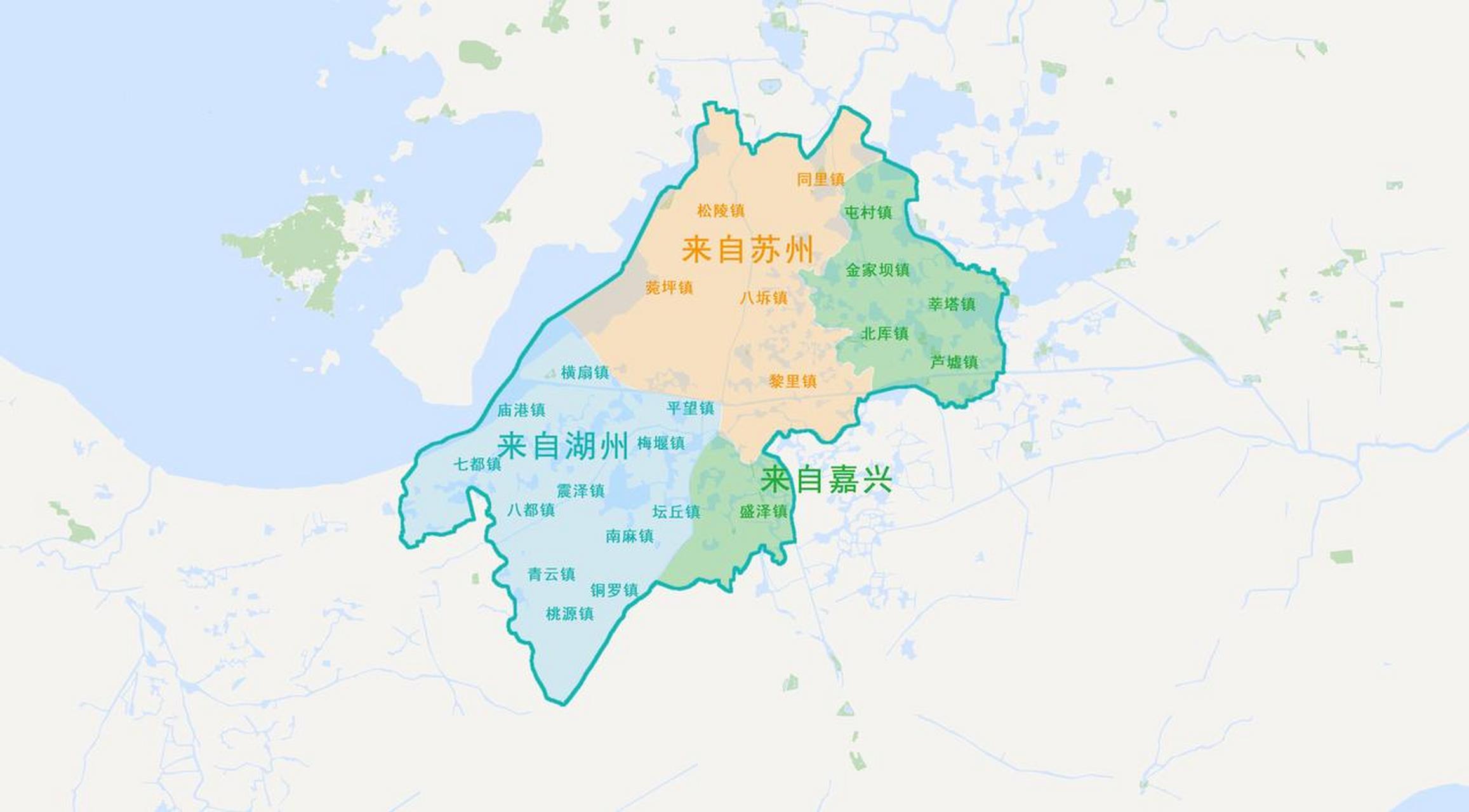 吴江市的松陵镇,八坼镇,同里镇,菀坪镇,黎里镇5镇来自苏州吴县
