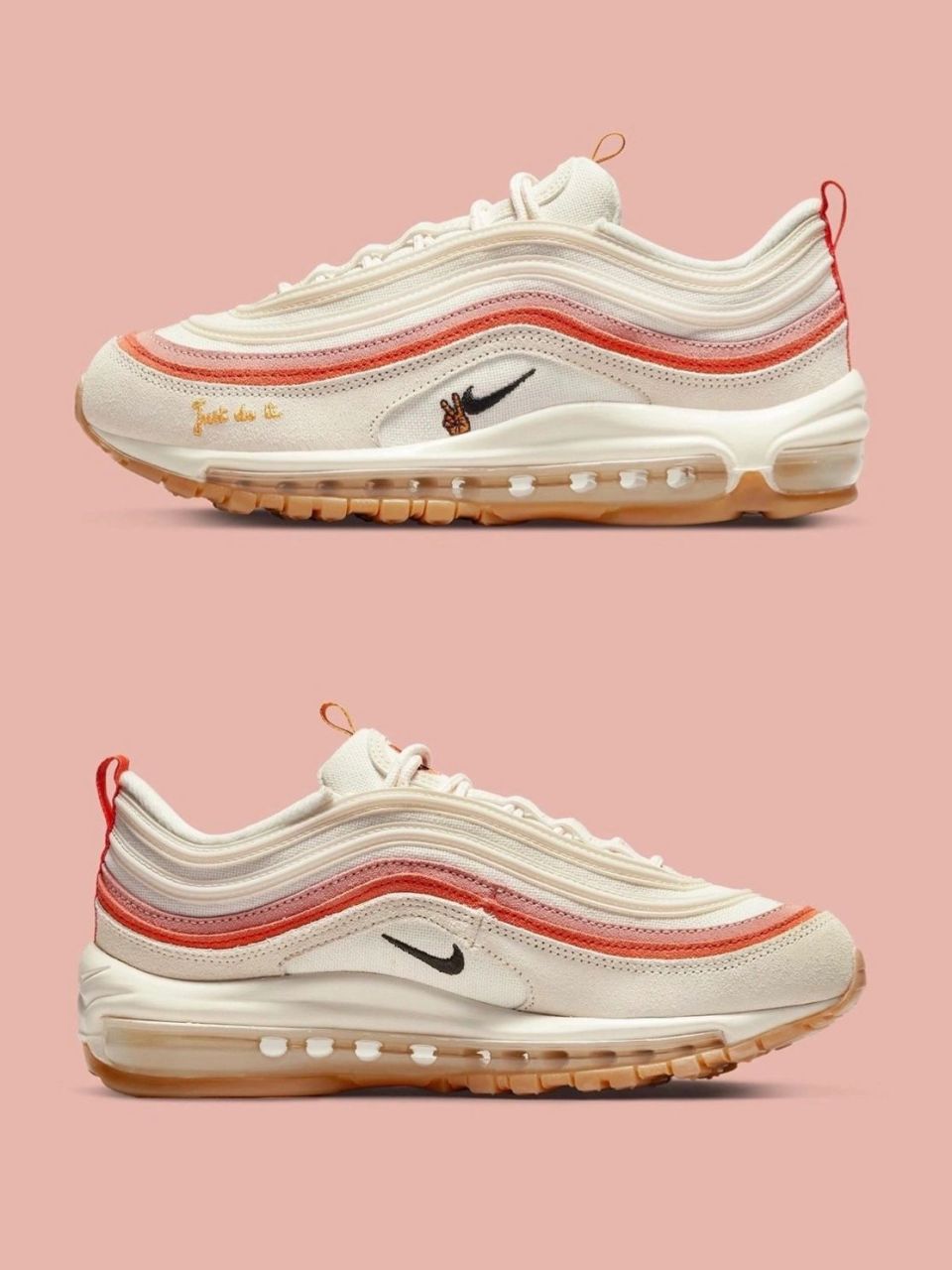 nike air max 9790奶油樱桃真的绝 nike air max 97 " rock n roll