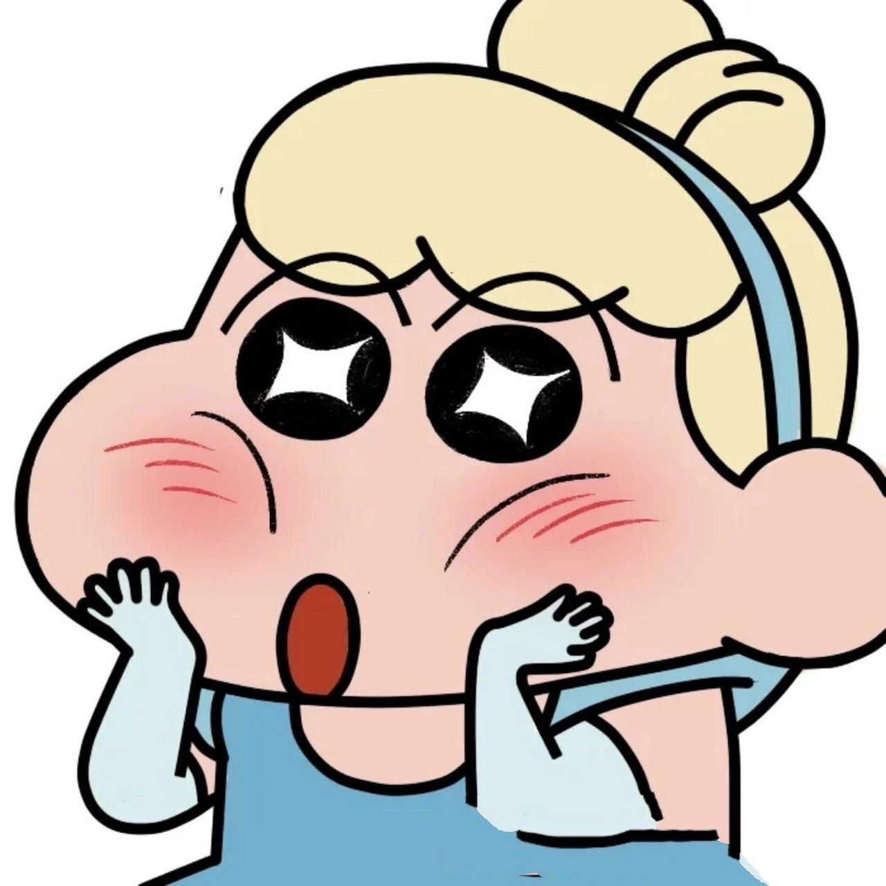 沙雕闺蜜头像9442420454 蜡笔小新x迪士尼 快叫你的沙雕