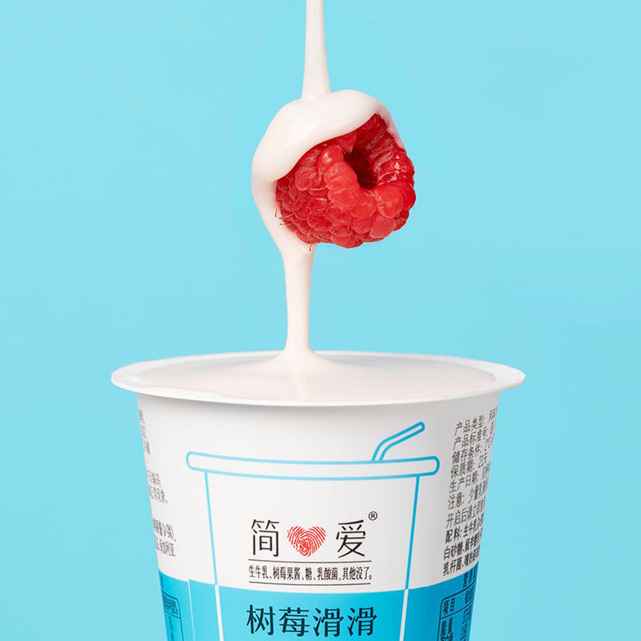 简爱力荐】 酸奶滑滑100g*18杯,64入!