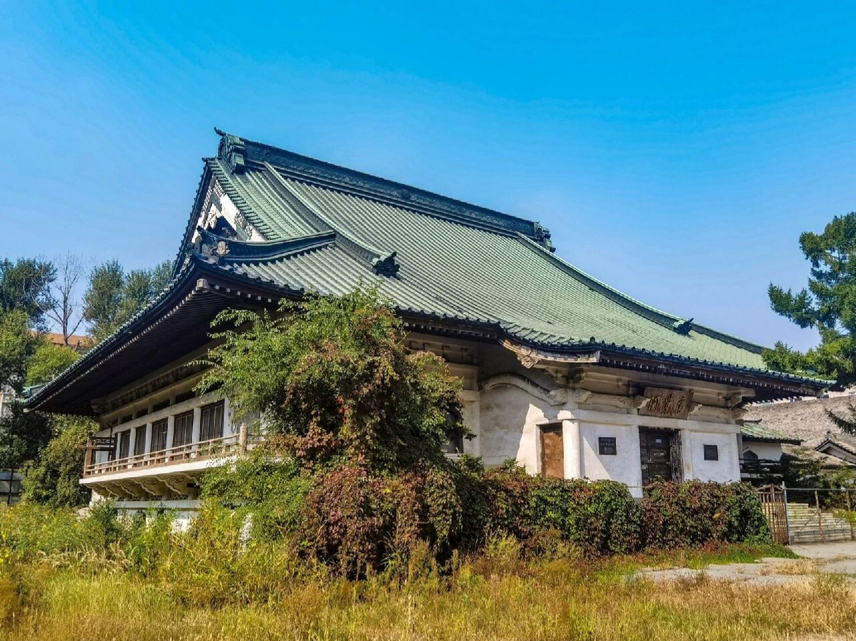 长春历史文化古迹—东本愿寺旧址 6015此建筑乃国耻见证!