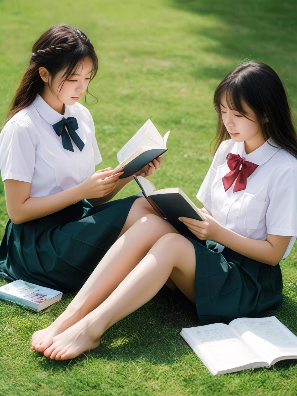 美少女同学,在午后阳光下绽放青春.还记得你的青葱岁月吗?