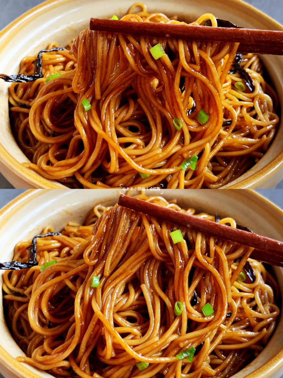 黄磊老师同款葱油拌面,酱香浓郁,好吃到哭!