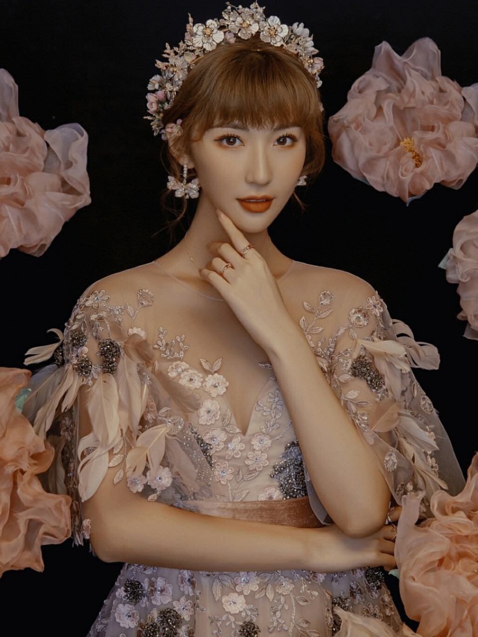 工笔画 明星同款 古摄影 97 前段时间大家有没有被赵丽颖的图美到!