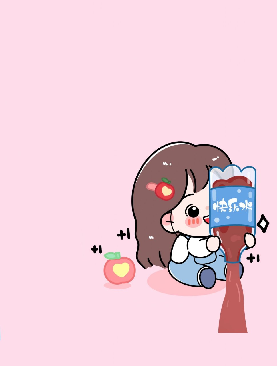 情头|微信朋友圈背景图(女97) 开心快乐鸭