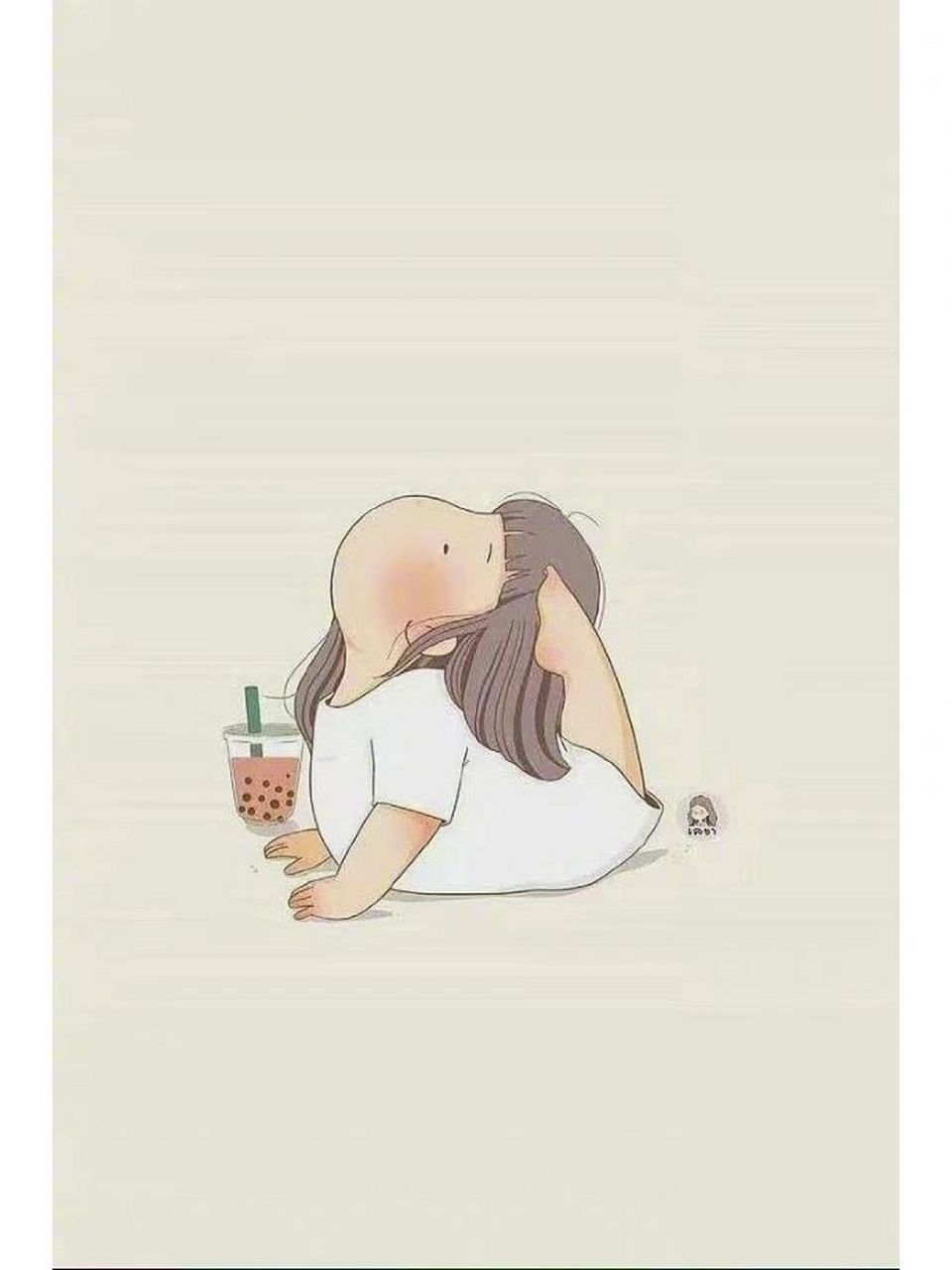 这组小胖妞的瑜伽系列图好可爱! 有种美食与运动都是可以兼得的feel.