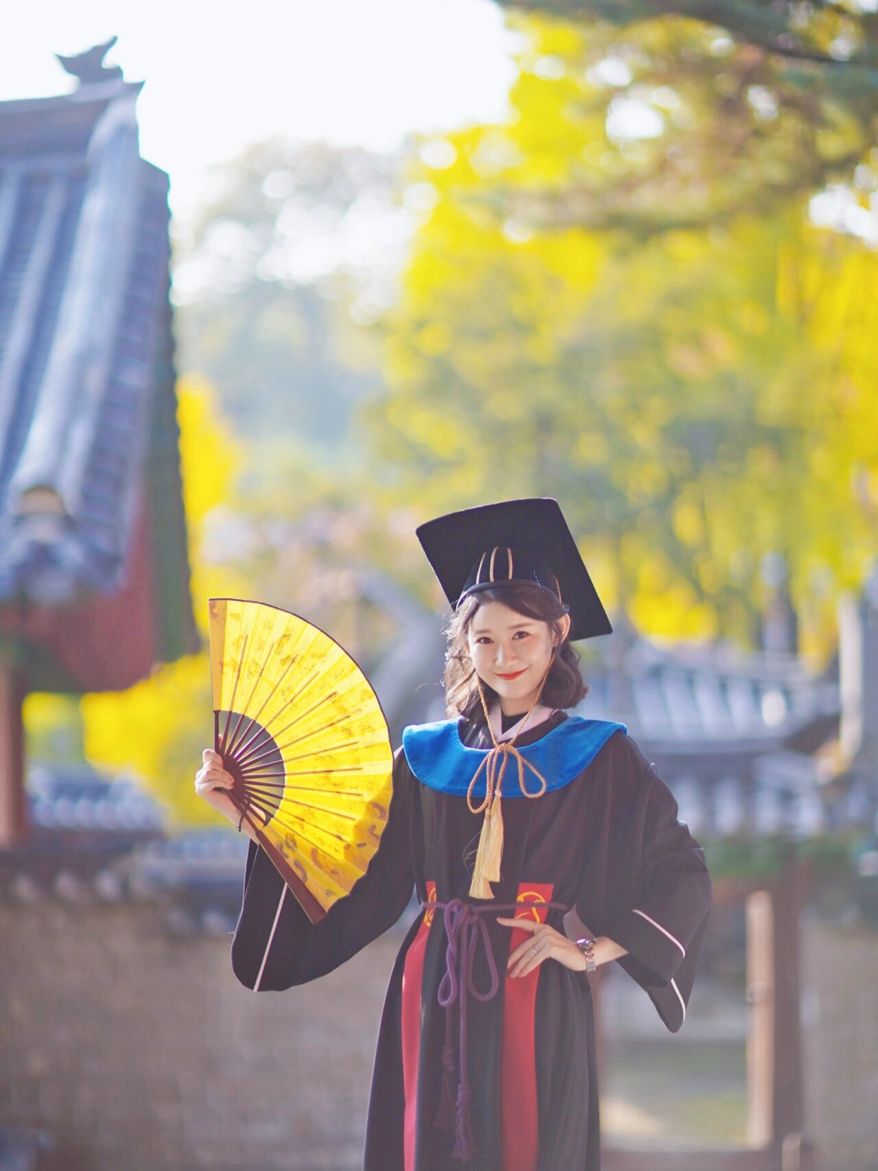 韩国成均馆大学～博士毕业照