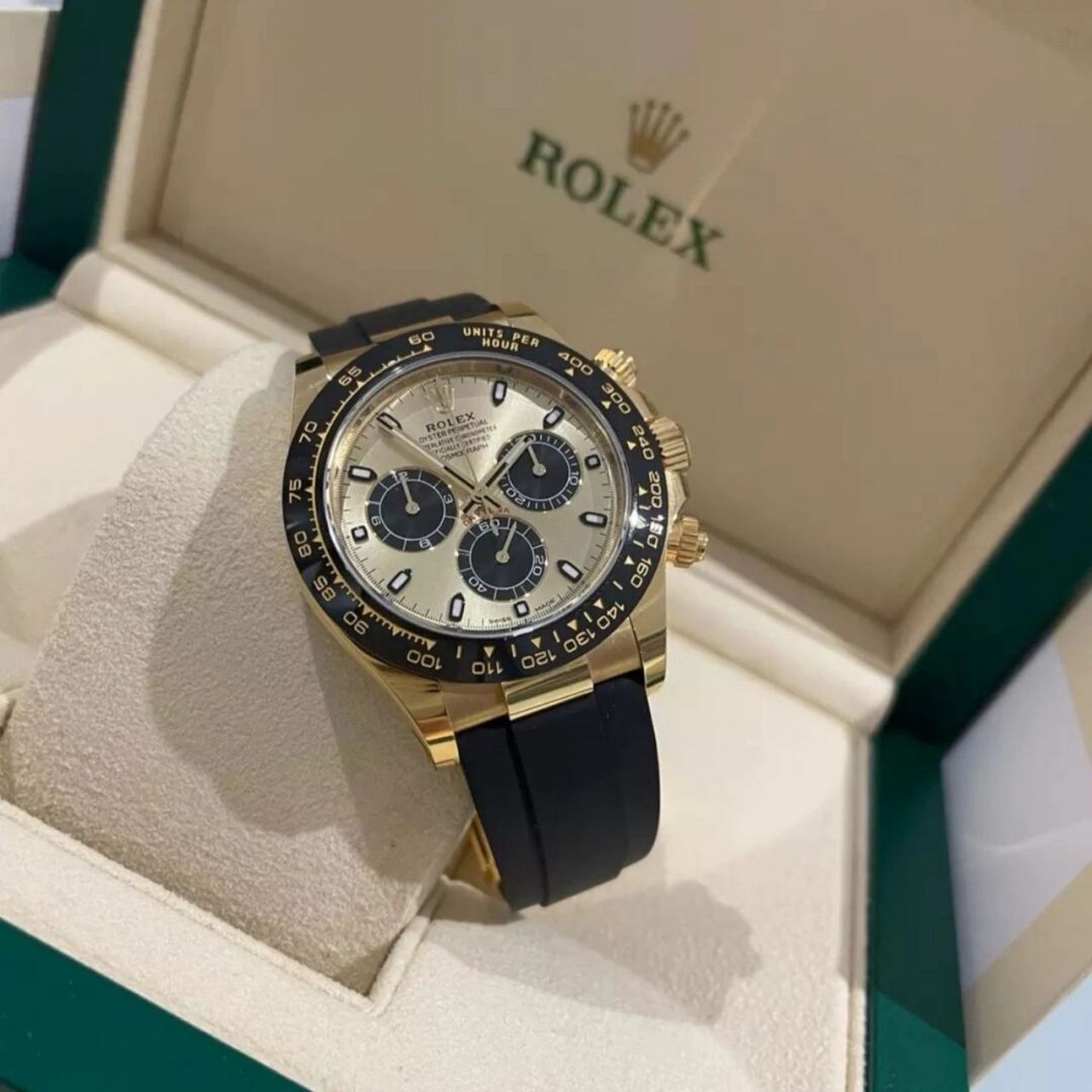 最火余文乐同款rolex116518,2月全新 00劳力士迪通拿116518ln