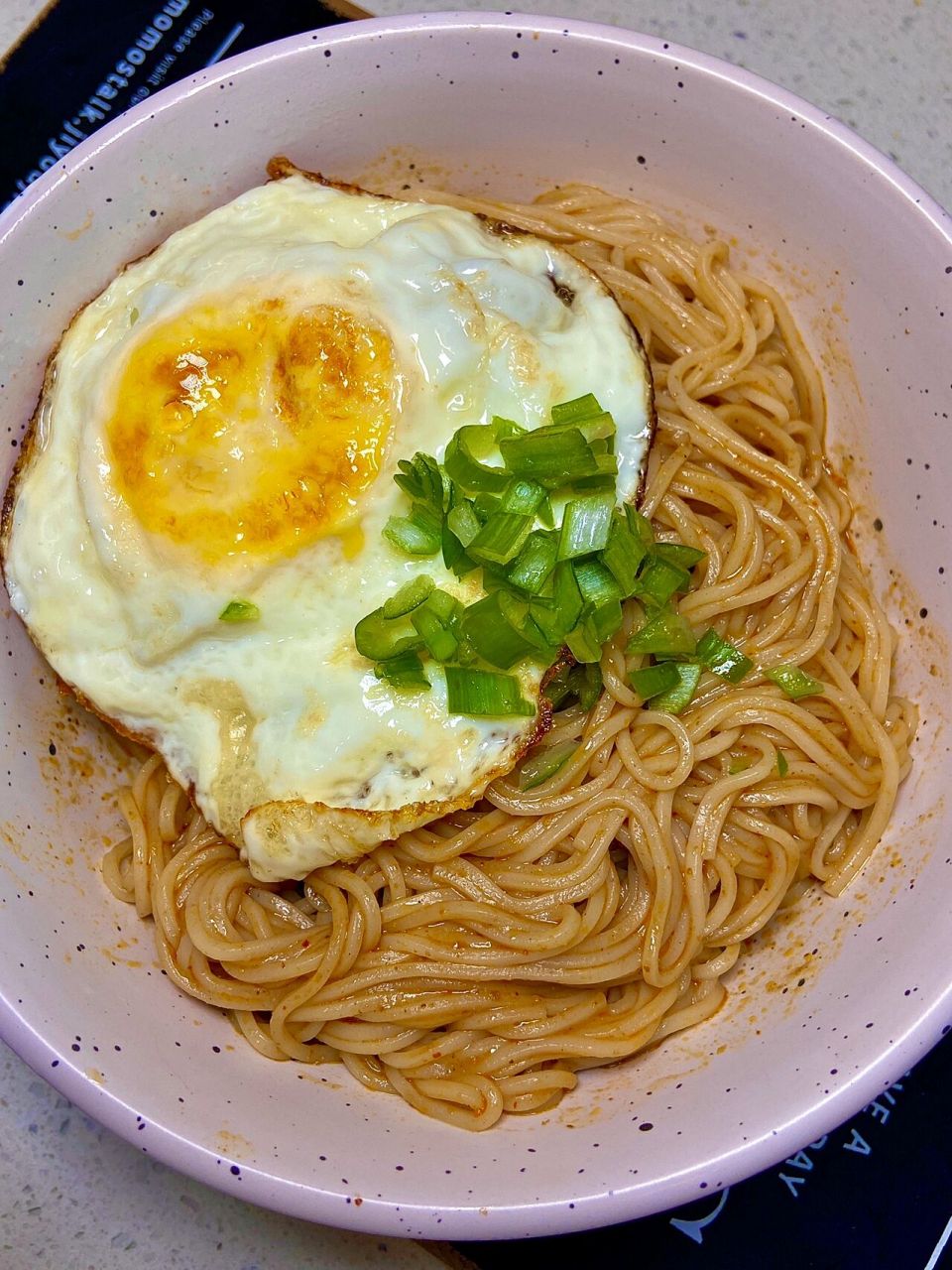 沙茶酱拌面 96懒的做饭时,我就会做这个沙茶酱拌面,超级的香,而且
