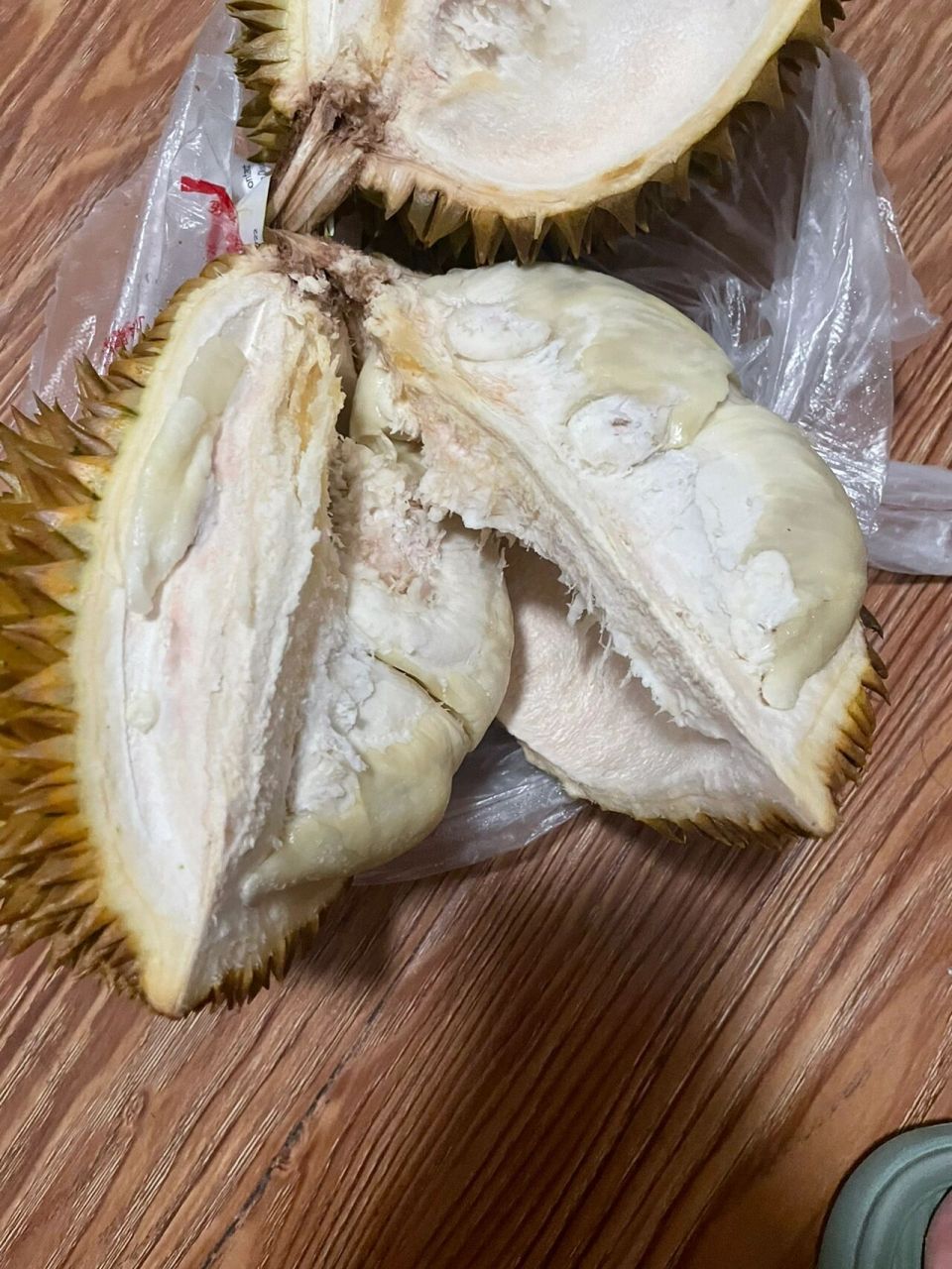 如何解救没熟被剥开的榴莲呀?