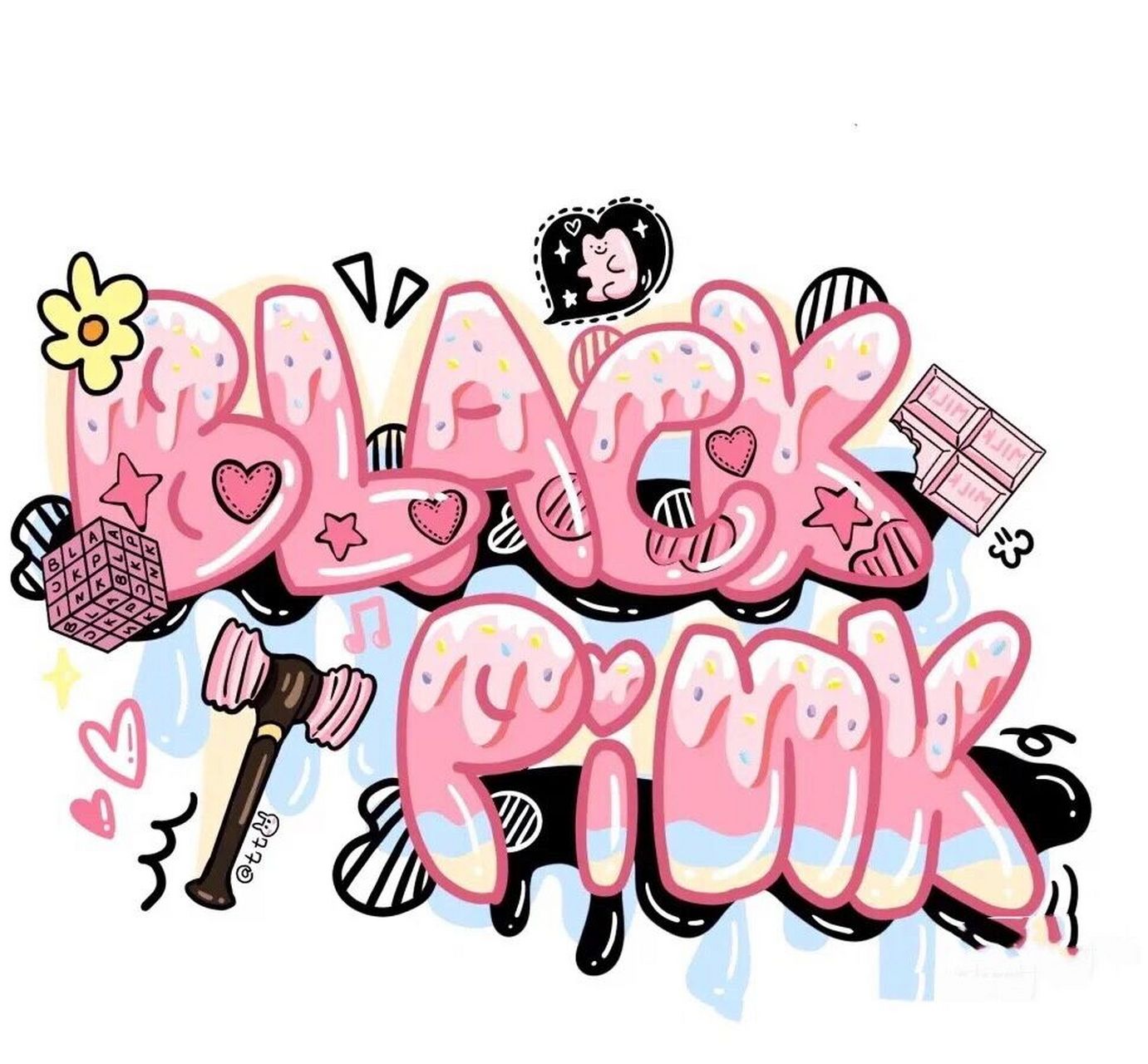 black pink绝美壁纸1 长按可以保存哦, lisa rose jennie jisoo