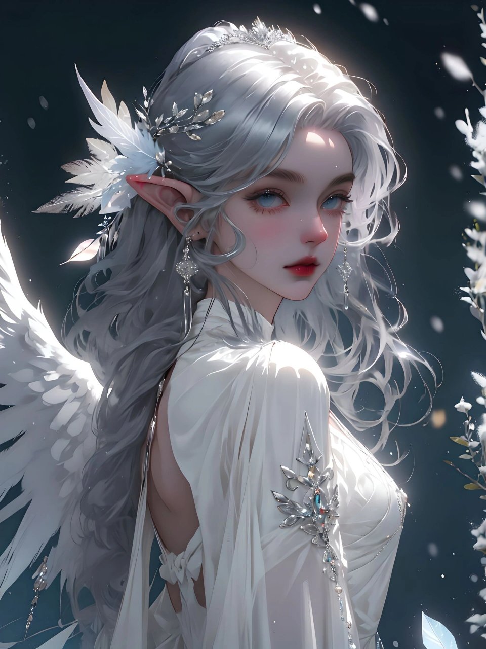 精灵天使翅膀·梦幻女生头像 "你是我永远无法用语言描述的心动" 36